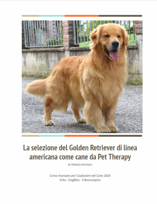 Cover tesi Pet Therapy di Aliosha Gennari